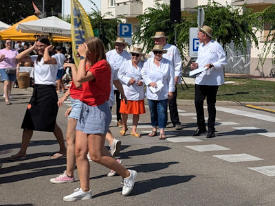 Die Jury im Anmarsch!