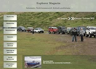 Titel Explorer Magazin 01/02 2025