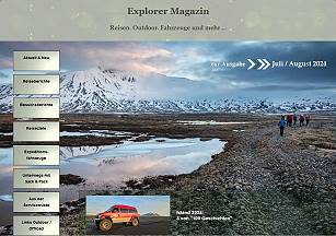 Titel Explorer Magazin 07/08 2024