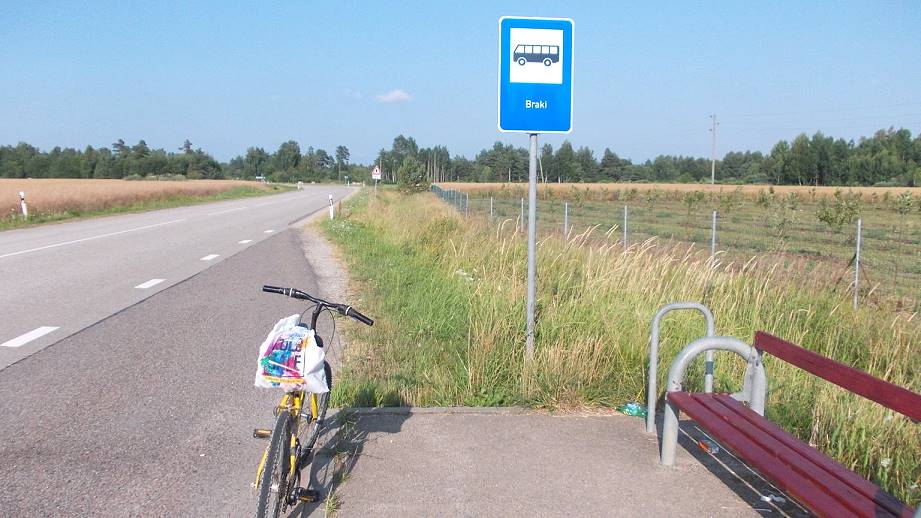 Busfahren gilt nicht!