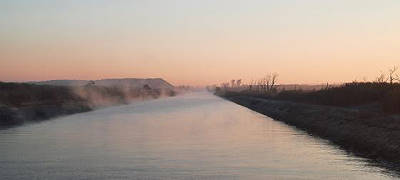 Tage knnen mit herrlichem Morgennebel beginnen ...