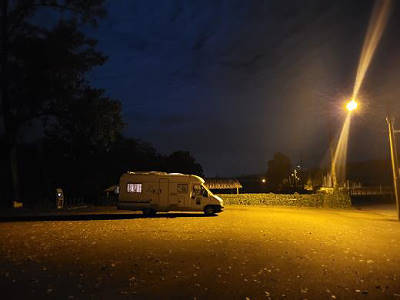 Zufällig ziemlich sicherer Stellplatz ... Zufällig ziemlich sicherer Stellplatz ...