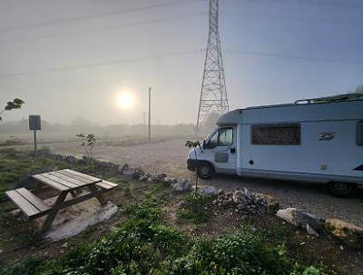 Tardajos im Morgendunst ... Tardajos im Morgendunst ...