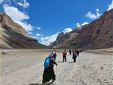 Kailash Kora: Beginn der Umrundung ...