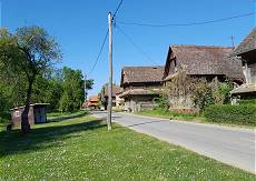 Straendorf mit historischen Husern